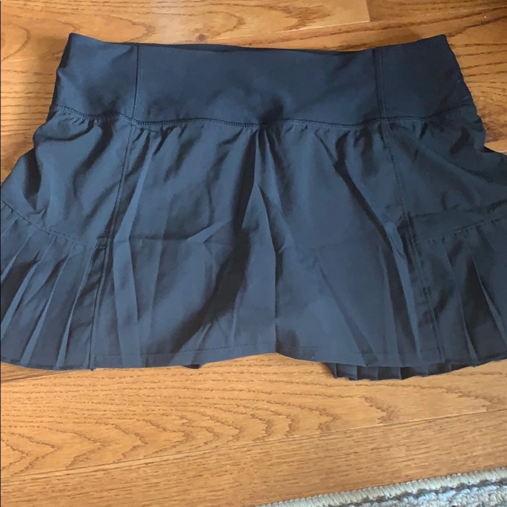 Mondetta black ruffle tennis skirt